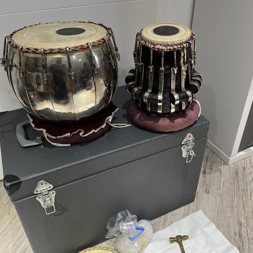 Vintage tabla set baya - vintage,
