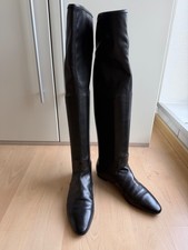 Damen Stiefel Leder, Over The