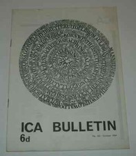 INSTITUTE OF CONTEMPORARY ARTS - ICA BULLETIN No. 140 - OCTOBER 1964