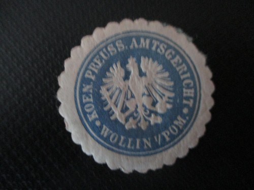 Siegelmarke - (628),