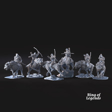 Morlok Warg  Rider  Bogen |