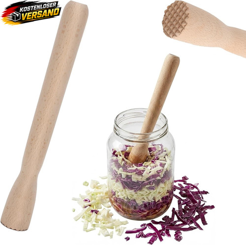 Holzstampfer für fermentation - holzstampfer,