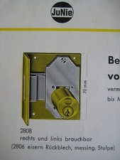 JuNie Möbelschlösser alle Dornmaße + Typen / 2808 / 1010 / 7061 / 7020
