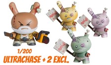 Kidrobot Dunny Series 2011 – Ultimate Zombie Set - 1/200 ULTRACHASE + Zombie-Set