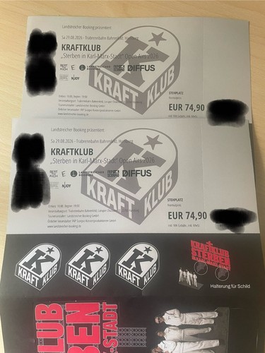 Kraftklub hamburg - 2x,