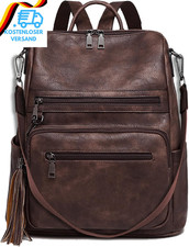 Damen-Rucksack Veganem Leder