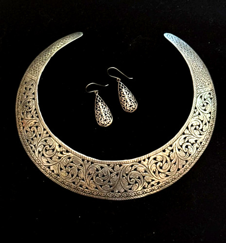 Set collier halsreif kette - set,