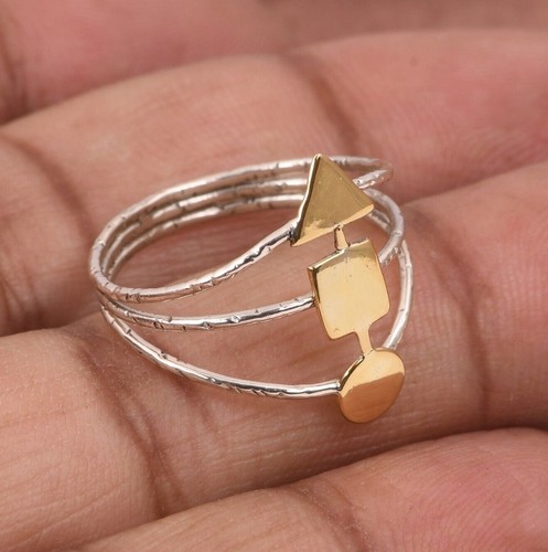 Trio geometrisches design 925 - geometrisches,