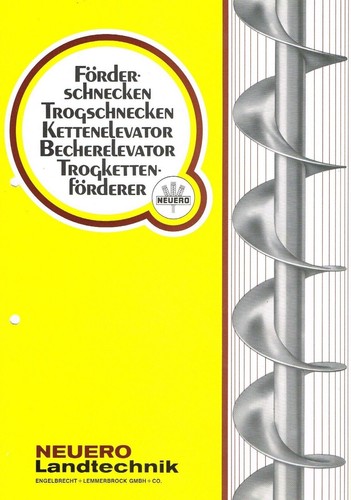 Neuero förderschnecken - förderschnecken, /