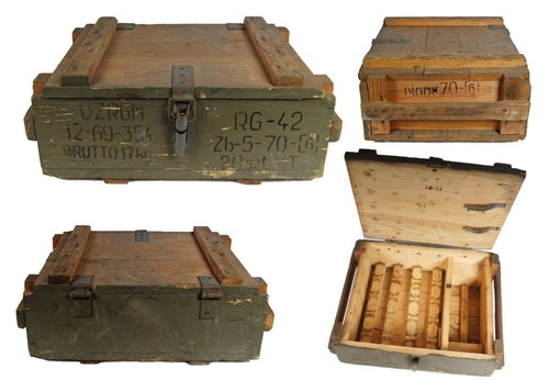 Armee munitionskiste holzkiste - armee,