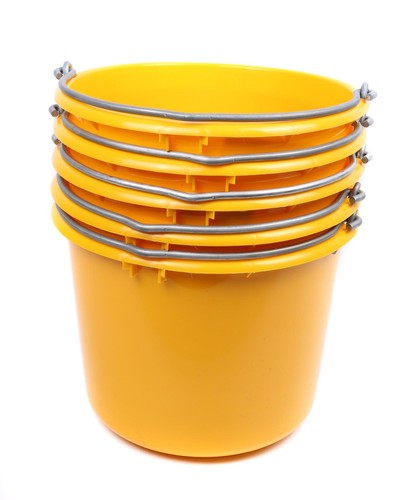 Baueimer liter gelb - baueimer, 12
