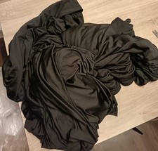 3 Schwarze Tischhussen Husse für Stehtisch