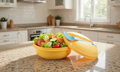 Tupperware snack box - to,