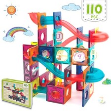 Lemmy Magnetische Bausteine 110PCS, Große Konstruktion Bausteine Set