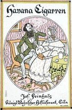 C1910 zigarren reklame - c1910, zigarren-reklame
