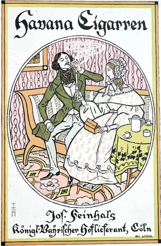 C1910 zigarren reklame - c1910, zigarren-reklame