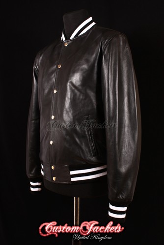 Herren baseball lederjacke - herren,