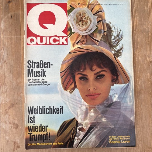 Zeitschrift quick 1961 heft - zeitschrift,
