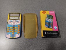 Little Professor Solar Taschenrechner Texas Instruments Mathe Quizzer