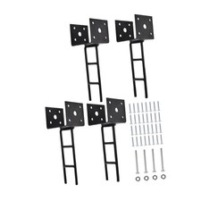 4 Stück U Form Pfostenanker