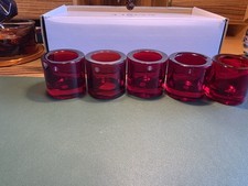 iittala Kivi 6 cm rot / red sehr guter Zustand / Preis je Kivi alle mit OVP