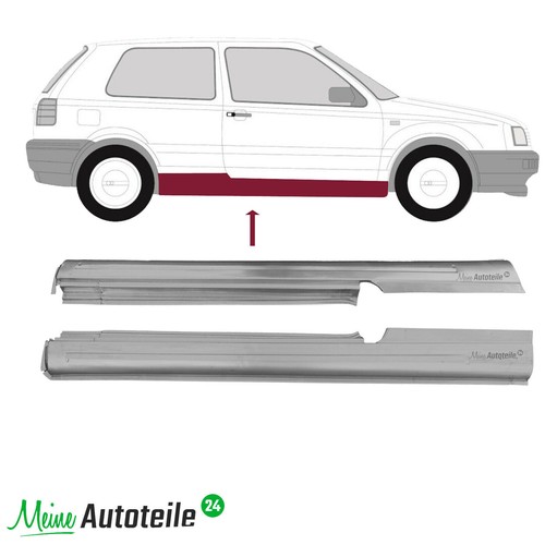Schweller reparaturblech r - l,