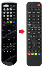 Ersatz Fernbedienung für Xoro HRS9200CI+ Receiver