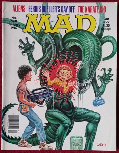 Aliens mad magazine - magazine, january