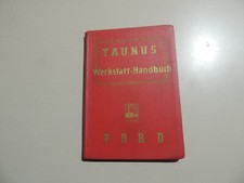Werkstatthandbuch Ford Taunus G73A Standard Spezial Lieferwagen Ausgabe 1950