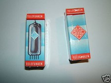 Röhren TELEFUNKEN ECF 802 Paar NOS f. Dynavox VR 70 E ersetzt 6F2, ECF82, 6U8A