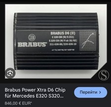 Brabus Power Extra Chip V6 OM 642 W211 W219 Voll Funktionstandig