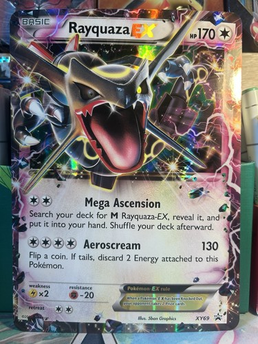 Shiny rayquaza xy69 - shiny,