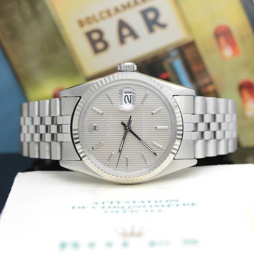 Rolex datejust stahl - rolex,