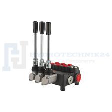 Hydraulik Monoblockventil Handsteuerventil 80L 3-fach doppeltwirkend