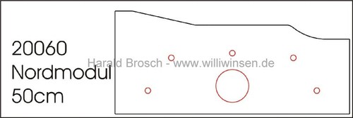 Modelleisenbahn-Modulprofil