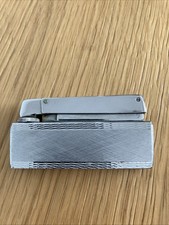 Feuerzeug Rarität ROWENTA men de luxe Silber Gas Top Zustand