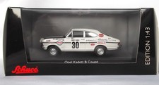 Schuco Opel Kadett B Coupe #30  Rally 1900  weiß 1:43 in OVP