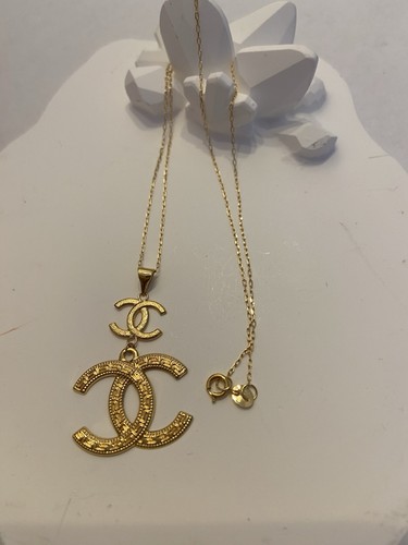 Necklace with pendant - pendant, 18k