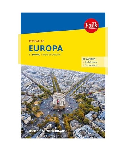 Falk reiseatlas europa - reiseatlas,