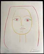Pablo Picasso Lithographie COA