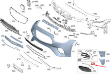 NEW MB E C238 FRONT BUMPER