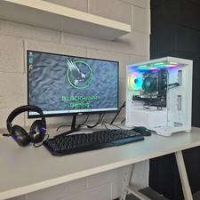 Gaming PC Bundle i7 Quad Nvidia RTX 3050 32GB RAM 1TB SSD/HDD Windows 11 WiFi