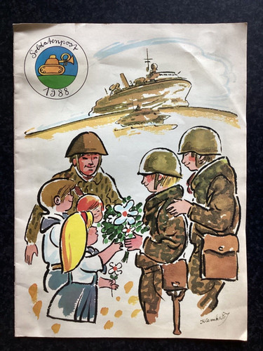 Soldatenpost 1988 nva ddr mit - 1988,