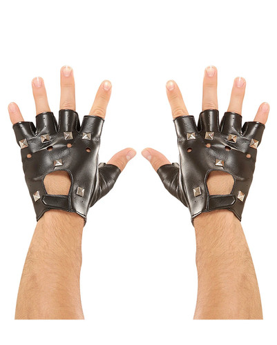 Punkrock biker handschuhe - &,