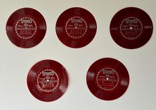 Vintage Japanese Red Vinyl