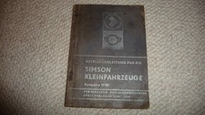 Betriebsanleitung für Simson