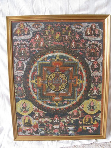 Tibet thangka wohl 60er - 60er, 70er