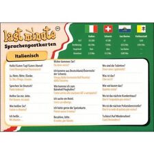 Postkarte Italienisch lernen -