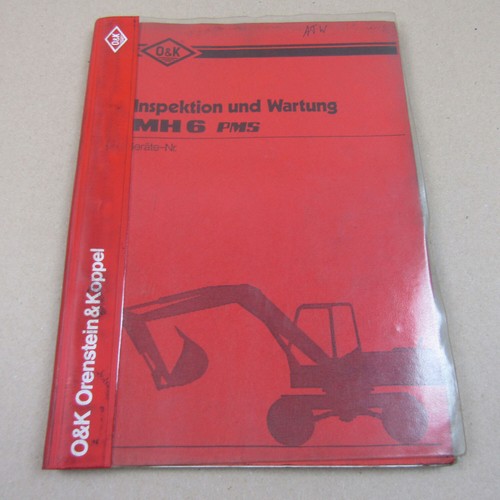 Mh6 pms hydraulikbagger - o&k,
