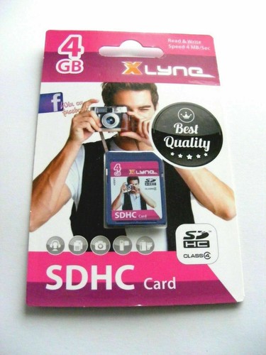 4gb sdhc card class 4 - ,